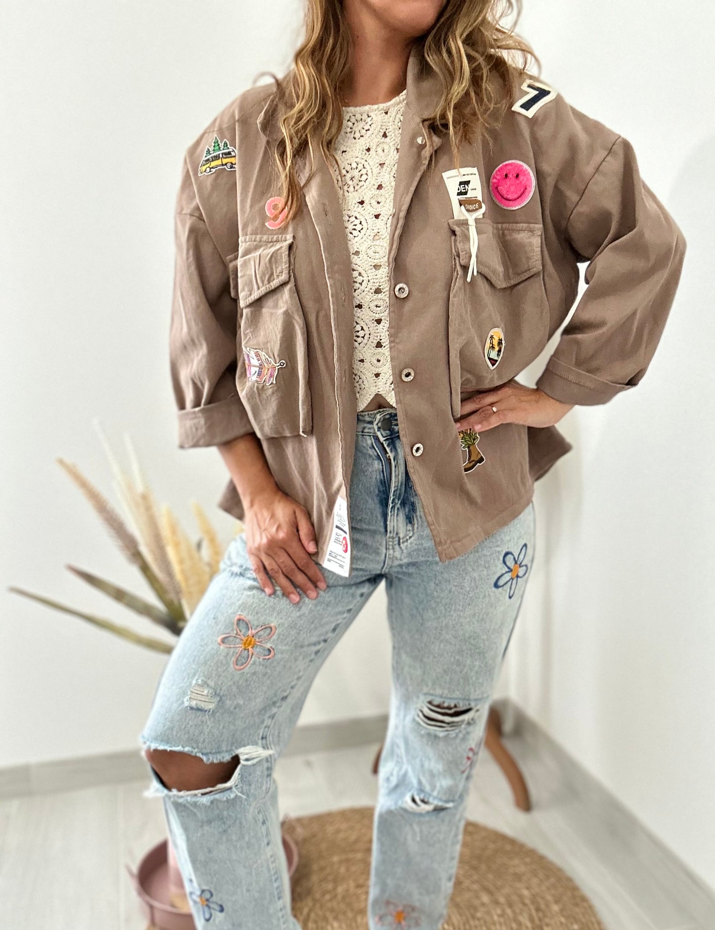 Veste ANNA Marron