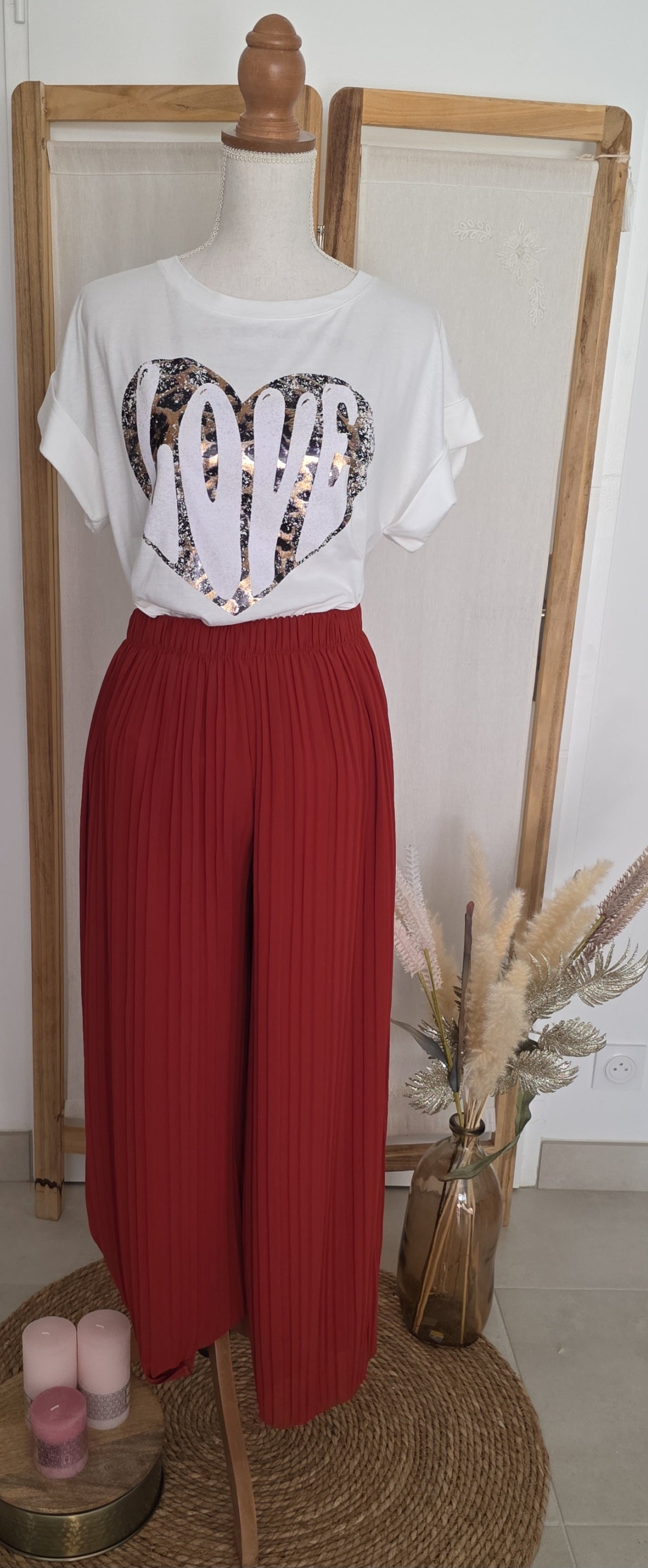 Pantalon LONIE Terracotta