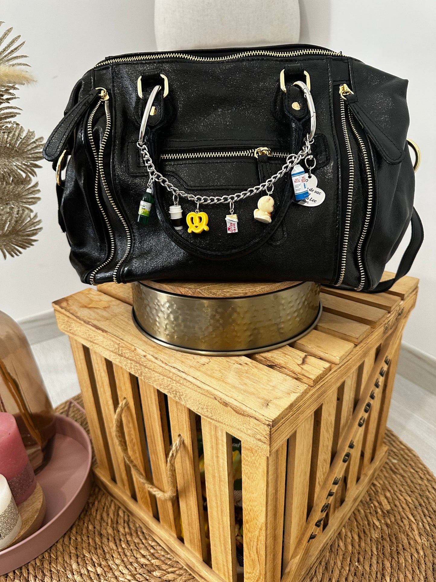 Sac Cuir GABRIELLE Noir